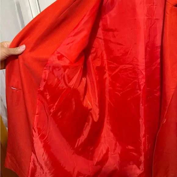 ASOS Design Vibrant Red Blazer - Picture 6 of 12